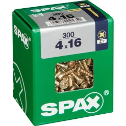 Discount Spax Universalschrauben Yellox Senkkopf x 16 L 00 Stück