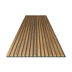 Best Specht Deluxe Akustik Paneel Eiche Vint.2500x600x21mm,8mm Akustik Filz starr,13L