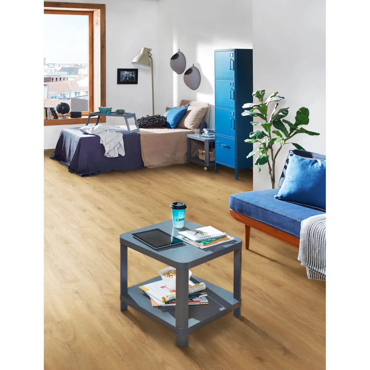 Specht Vinylboden Specht Designboden Classic Eiche Kaschmir 128 x 19,5 cm