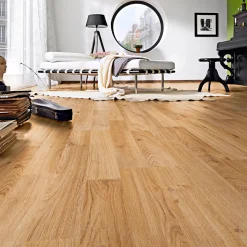 Discount Specht Laminatboden Classic Bergmanns Eiche natur 138 x 19,3 cm
