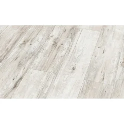 Best Specht Laminatboden Classic Ruester weiß 128,6 x 19,4 cm