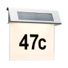 Best Paulmann Special Solar Hausnummernleuchte 0,2WEdelst./Weiss Edelstahl/Acryl IP44