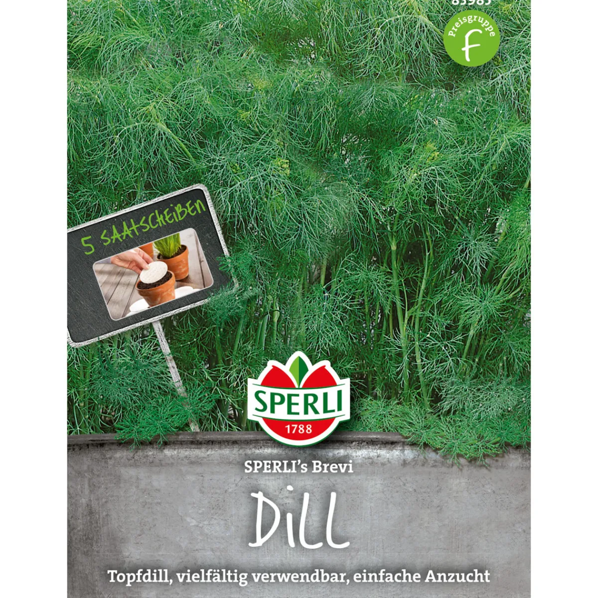 Online Sperli Dill Brevi 5 Saatscheiben