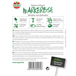 Best Sperli Markerbse Wunder von Kelvedon 8-14 Tage