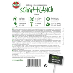Discount Sperli Schnittlauch Staro 5 Saatscheiben