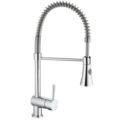 Outlet Spiralfeder-Spültischarmatur Cornwall Niederdruck verchromt