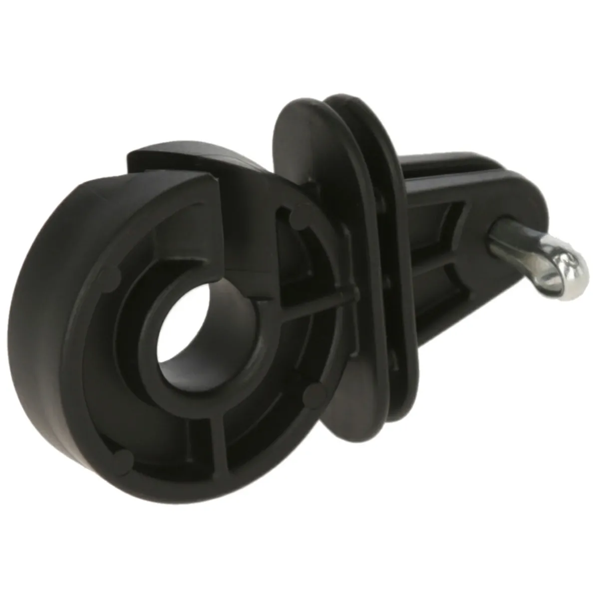 Discount Splint-Isolator für Winkelstahlpfahl schwarz 25 Stück