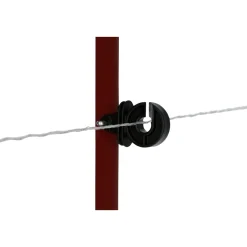 Discount Splint-Isolator für Winkelstahlpfahl schwarz 25 Stück