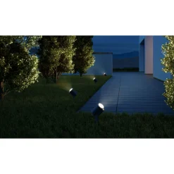 New Steinel Spot Garden Nightauto ANT LxBxH 14x7x37cm fuer GU10