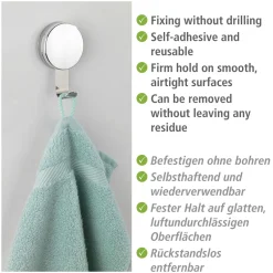 Best Wenko Static-Loc Plus Wand haken Osimo, 2er