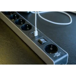 New Brennenstuhl Steckdosenleiste 5-fach 2xUSB, 1xUSB-CQuickCharge