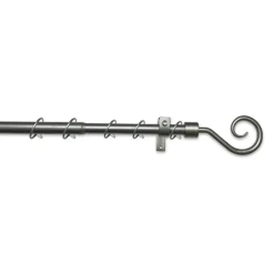 Hot Gardinia Stilgarnitur Hook 16/19mm silber 130 -240 cm
