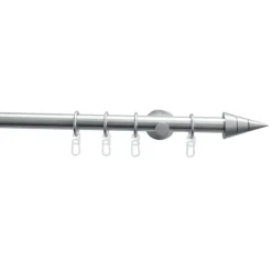 New Gardinia Stilgarnitur Kegel 20mm edelst. opt. 120cm