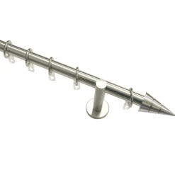 New Gardinia Stilgarnitur Kegel 20mm edelst. opt. 120cm