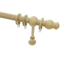 Best Gardinia Stilgarnitur Lugano 28mm natur 250 cm