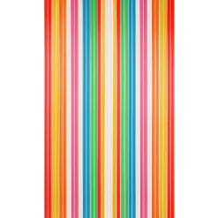 Best Streifenvorhang aus PE Folie bunt