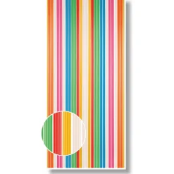 Best Streifenvorhang aus PE Folie bunt