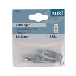 Hot Suki Aufhänger verzinkt mm 2 Stück