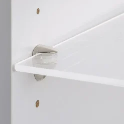 Outlet Suki Bodenträger Stahl Durchmesser 0,5 x 0,5 cm vernickelt 4 Stück