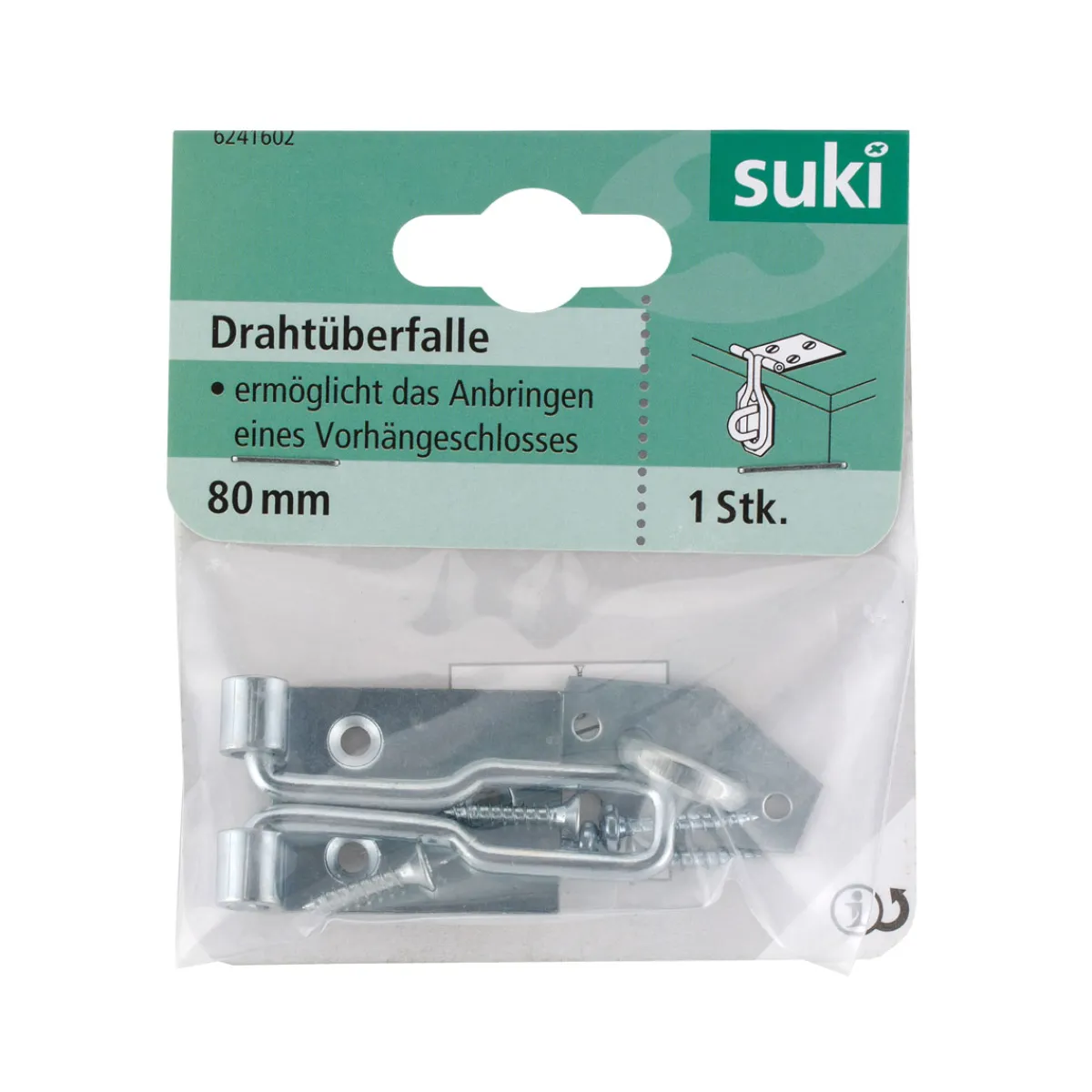 Best Suki Drahtüberfalle verzinkt 8 cm