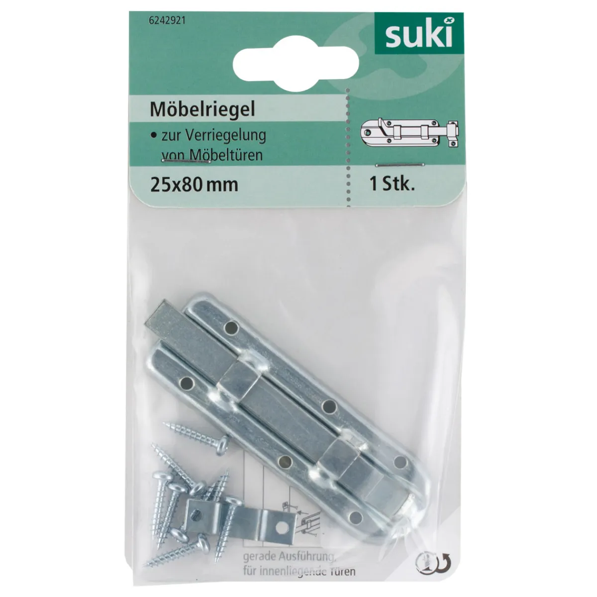 Discount Suki Fensterriegel verzinkt 8 cm