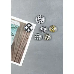 Clearance Suki Glas-Magnete Ferrit Ø 22 x 9 mm