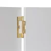 Outlet Suki Lamellentürscharnier vermessingt 7,5 cm