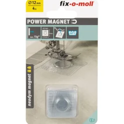 Discount Suki Magnete Neodym Ø 12 x 2 mm, zum Einnähen