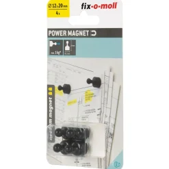 Online Suki Magnetkegel Neodym Ø 12 x 20 mm, schwarz