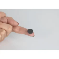 Best Suki Magnetscheibe Ferrit, selbstklebend, Ø 15 x 3 mm, schwarz