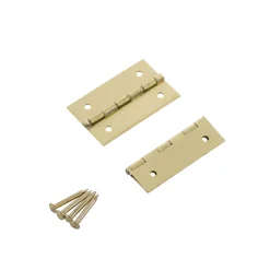 Sale Suki Schatullenscharnier 1,8 x 3 cm vermessingt 4 Stück