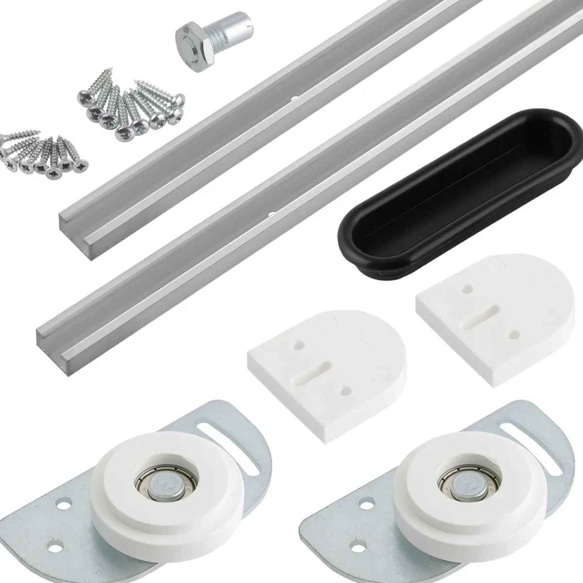 Discount Suki Schrankschiebetür-System-Set Serie G 200 cm