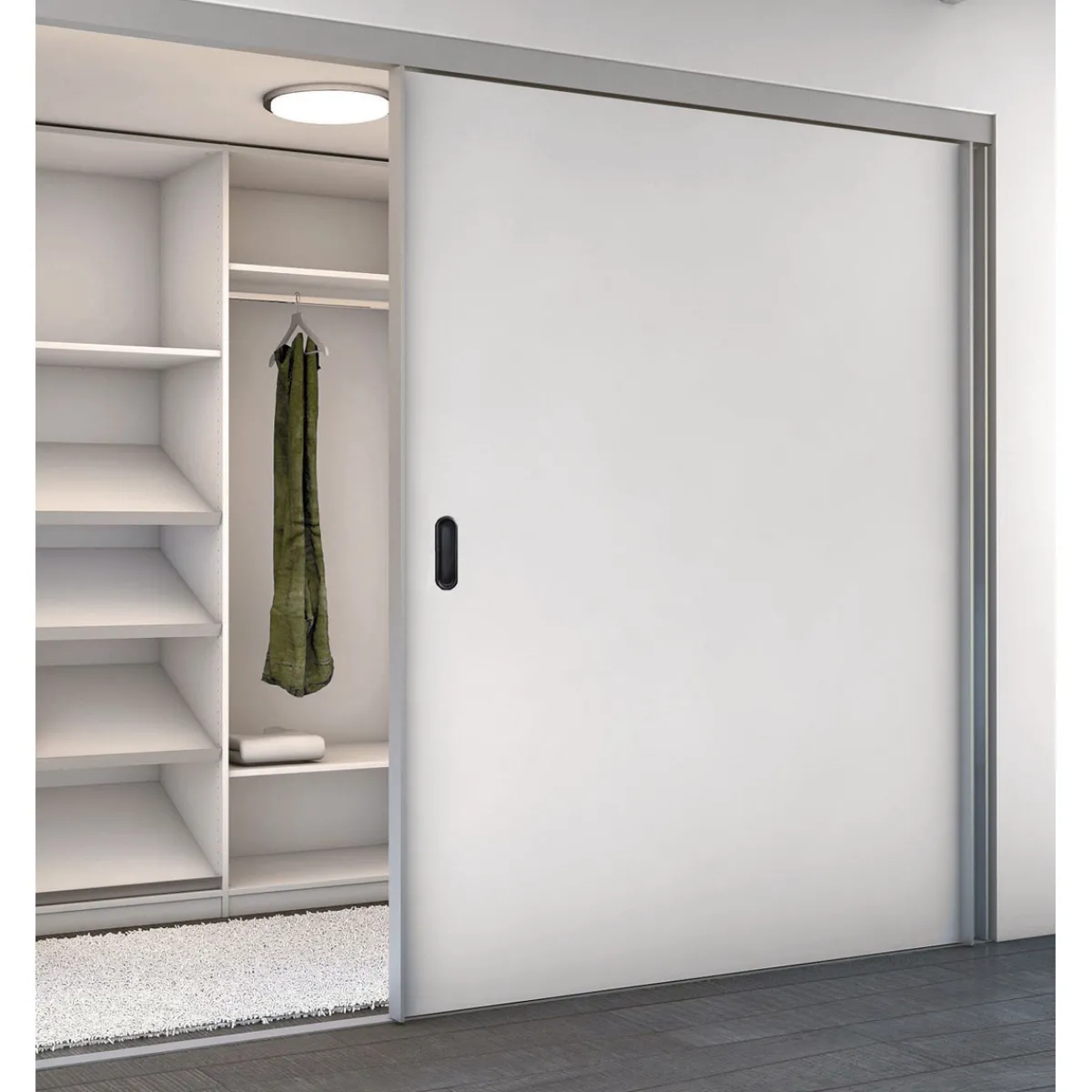 Discount Suki Schrankschiebetür-System-Set Serie G 200 cm