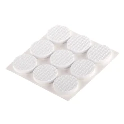 Discount Suki Schutzpuffer klebend 2,1 cm weiß 9 Stück