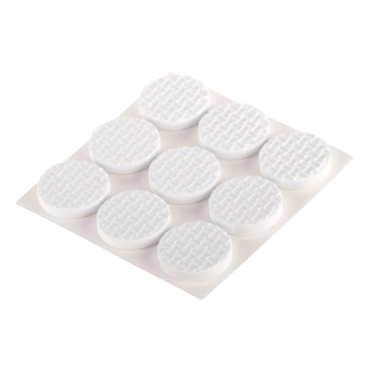 Discount Suki Schutzpuffer klebend 2,1 cm weiß 9 Stück