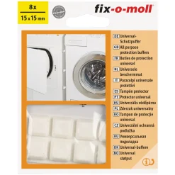 Clearance Suki Schutzpuffer klebend 1,8 x 1,8 cm weiß 8 Stück