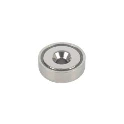 New Suki Topfmagnet Neodym Ø 20 x 7 mm, mit Senkbohrung Ø 4,5 mm
