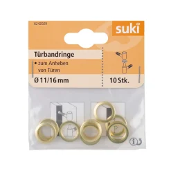 New Suki Türbandring Durchmesser 11x Durchmesser 16 x 2 cm 10 Stück