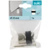 Best Suki Türstopper mit Schraube 4,3 cm satiniert