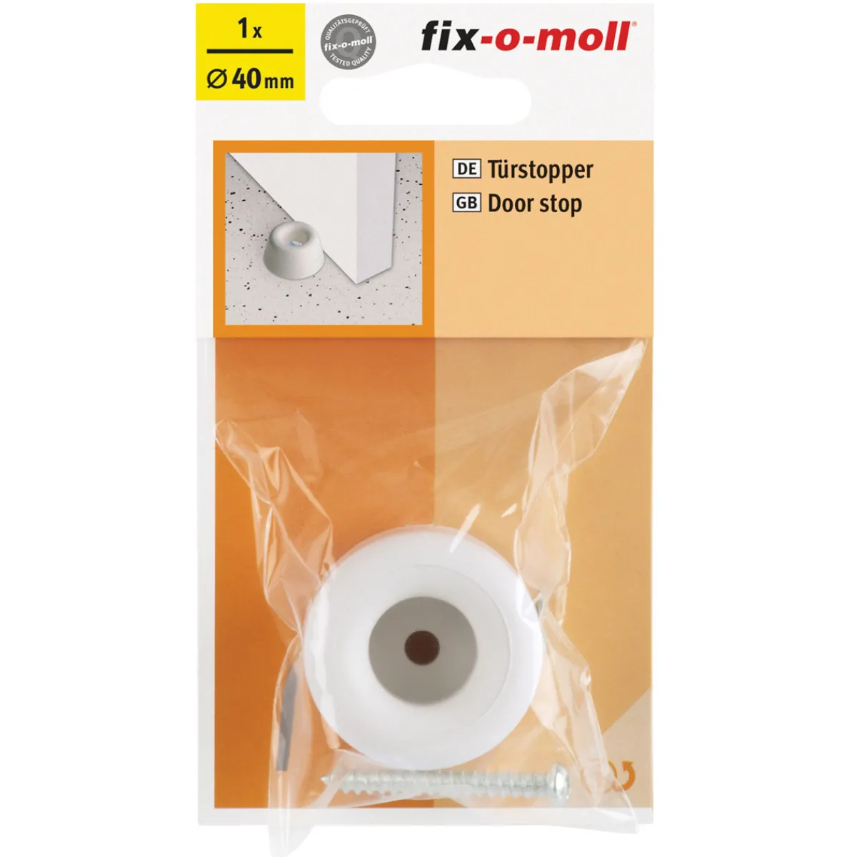Online Suki Türstopper mit Schraube 3 cm weiß