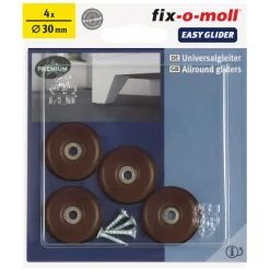 Sale Suki Universalgleiter Easy Glider mit Schraube Durchmesser cm braun 4 Stück