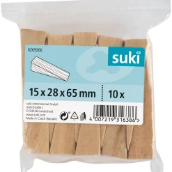 Sale Suki Unterlegkeil 6,5 x 2,8 x 1,5 cm buche 10 Stück