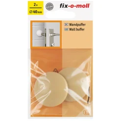 Best Suki Wandpuffer-Set klebend 4 cm beige 2 Stück