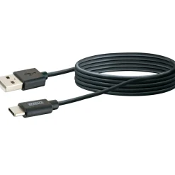 Online Schwaiger Sync u. Ladekabel Typ C auf A 2,0mschwarz