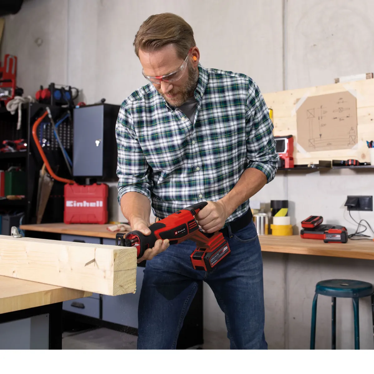 Online Einhell TE-AP 18/28 Li BL-Solo Akku-Universal-saege