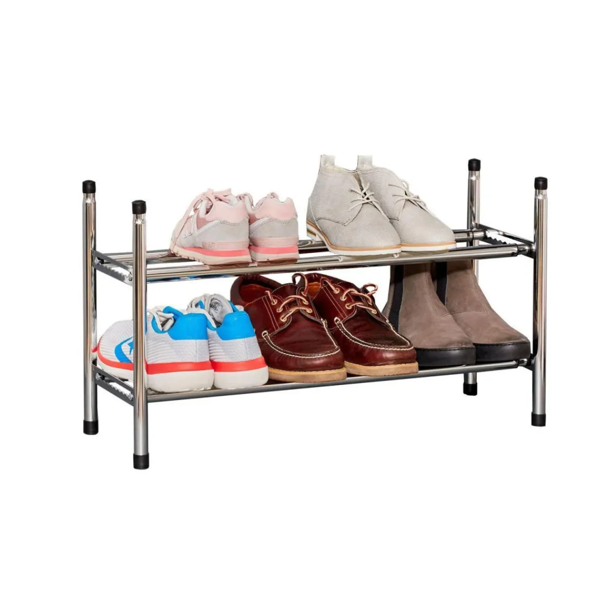 Outlet Teleskop Schuhregal ausziehbar stapelbar