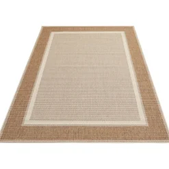Hot andiamo Teppich Arizona 160x230cm Borduere beige1969-01