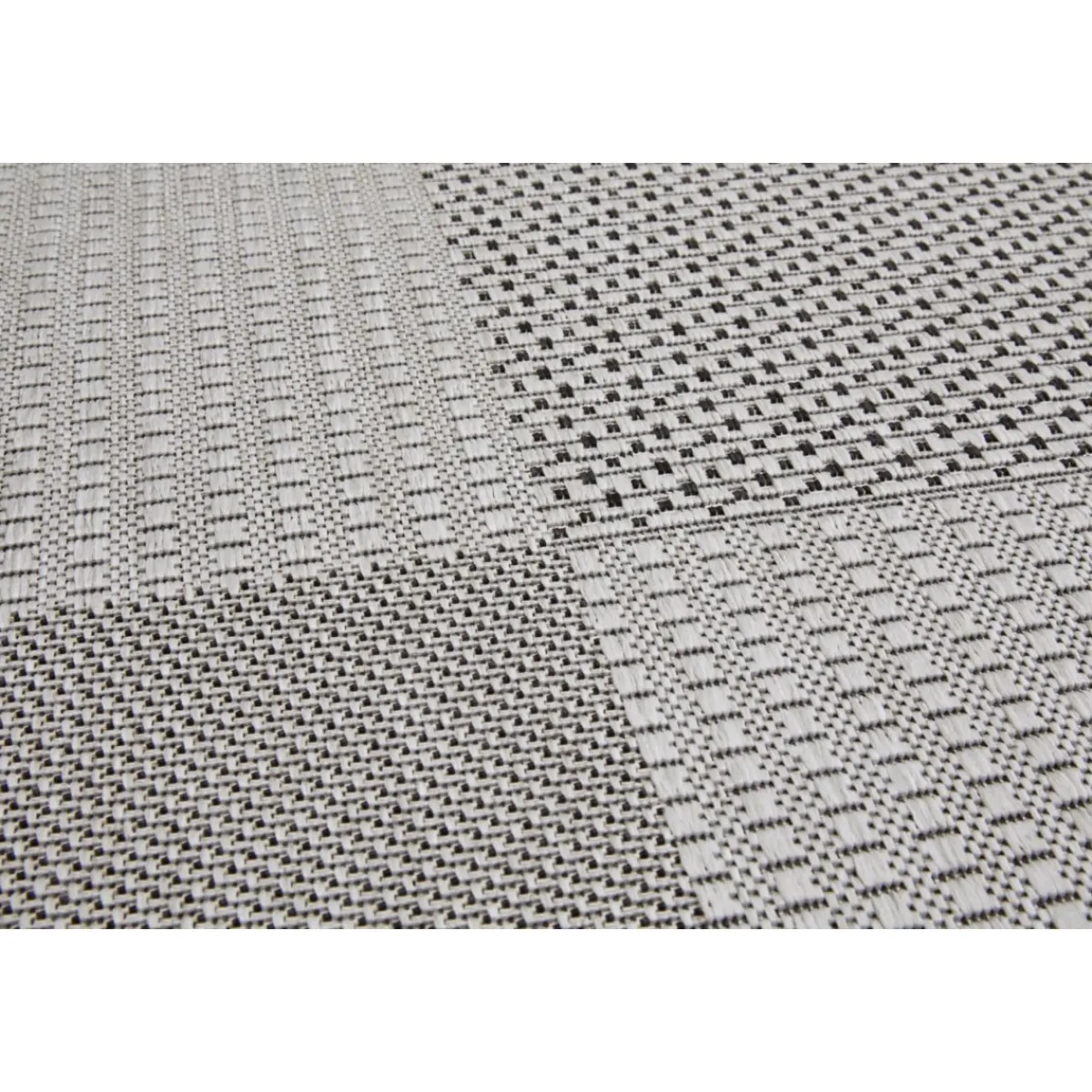 andiamo Teppich Arizona 160x230cm kariert grau972-18