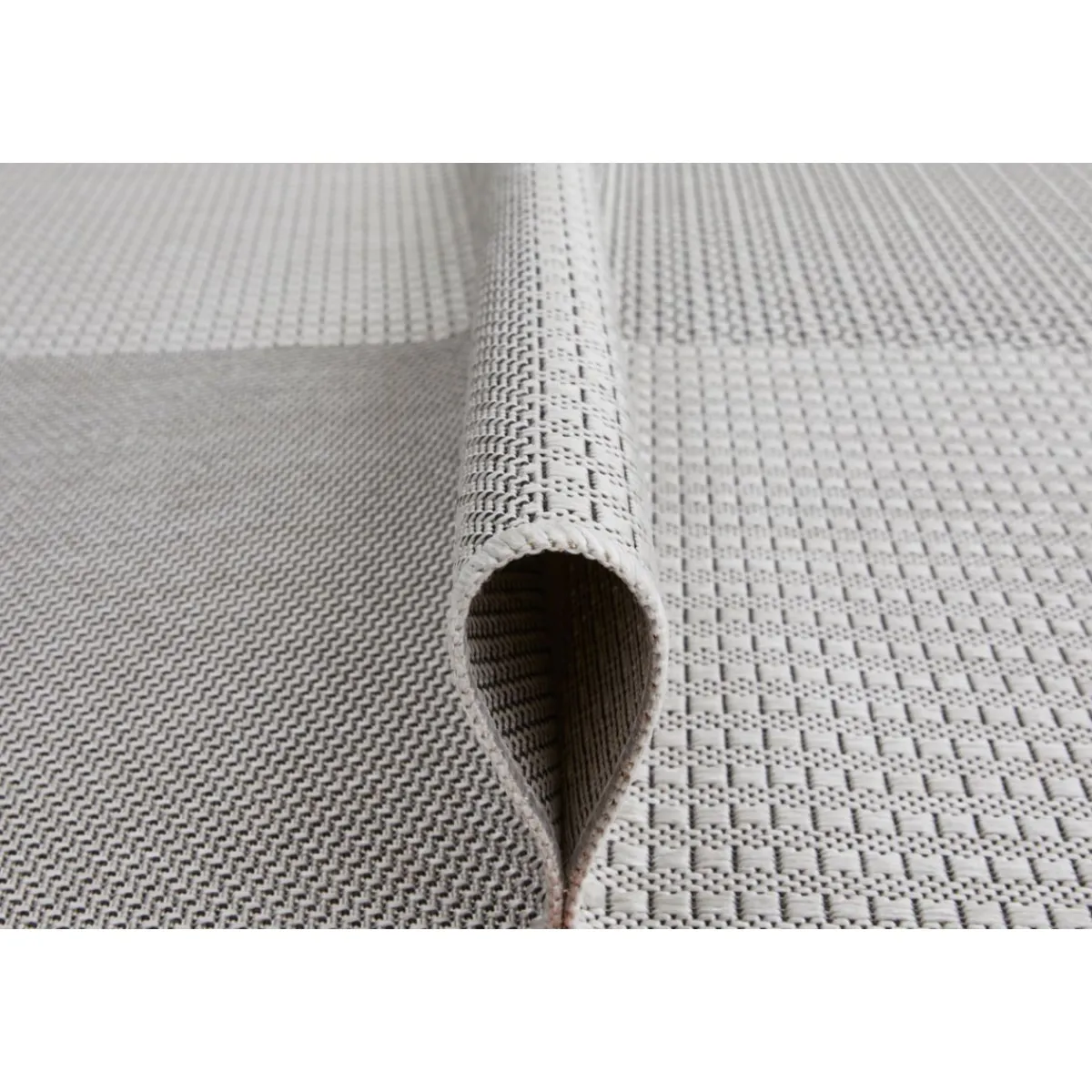 andiamo Teppich Arizona 160x230cm kariert grau972-18