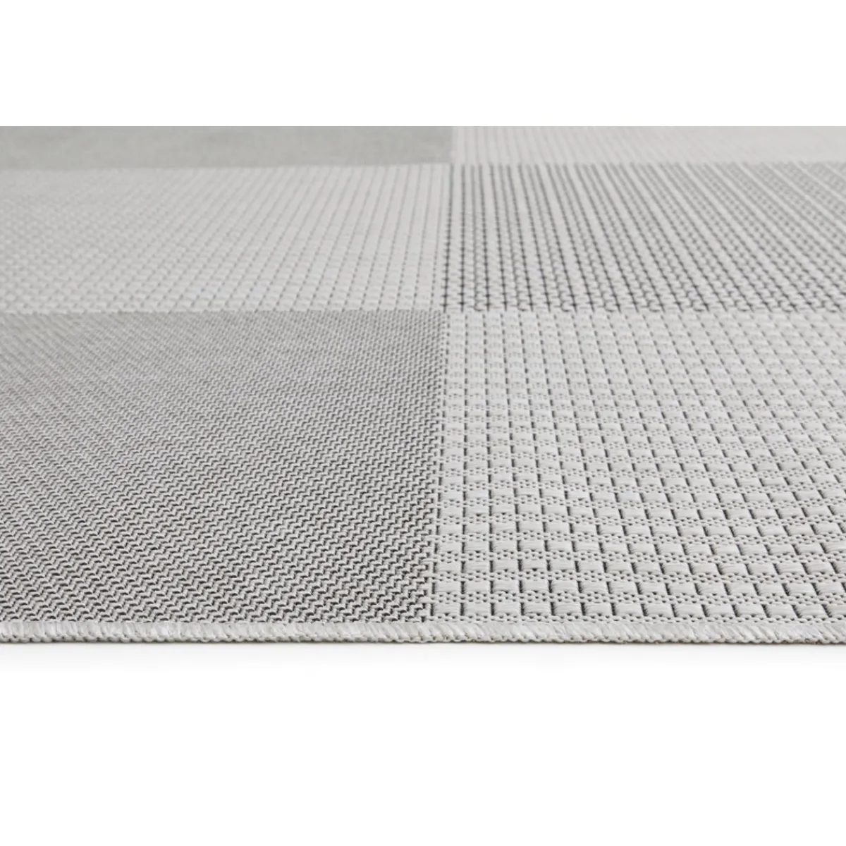 andiamo Teppich Arizona 160x230cm kariert grau972-18